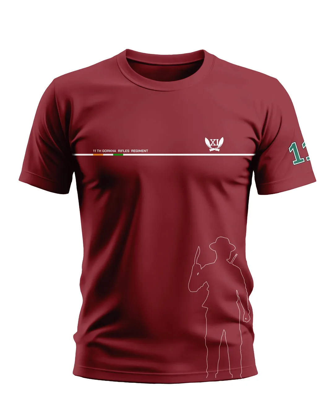 11th Gorkha  Rifles  Regiment T-shirt