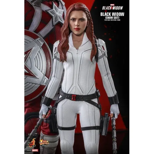 1:6 Marvel : Black Widow - Scarlett Johansson A.K.A Black Widow Snow Suit Figure MMS601 Hot Toys