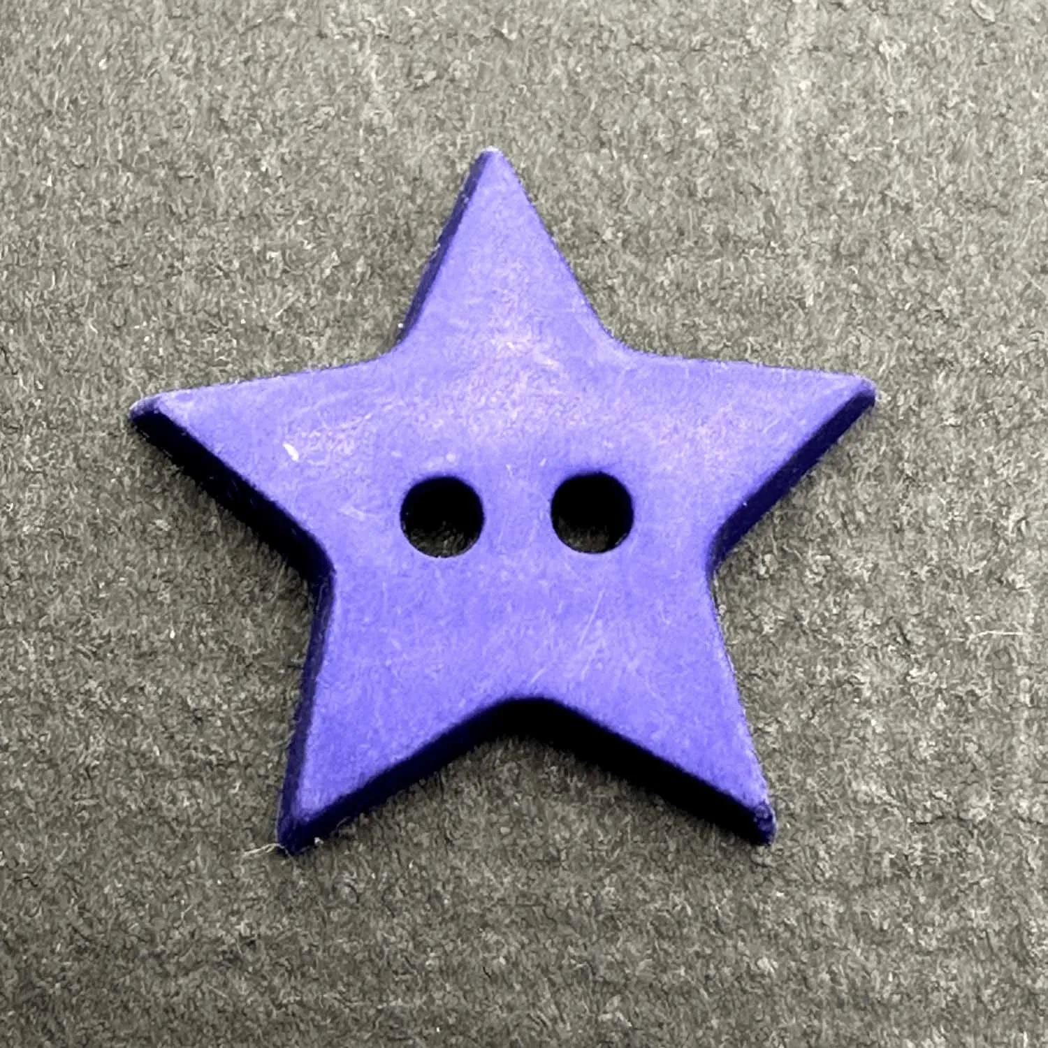 2 Hole Matt Star Button 25mm