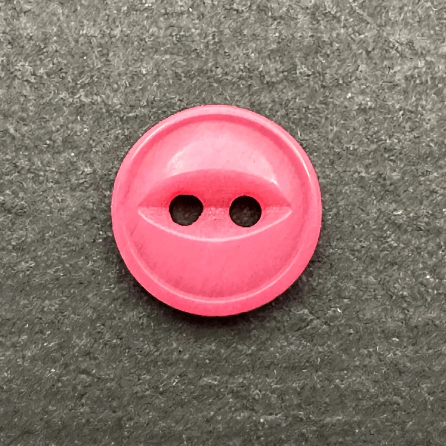 2 Hole Rim Edge Fish Eye Shirt Button 12mm