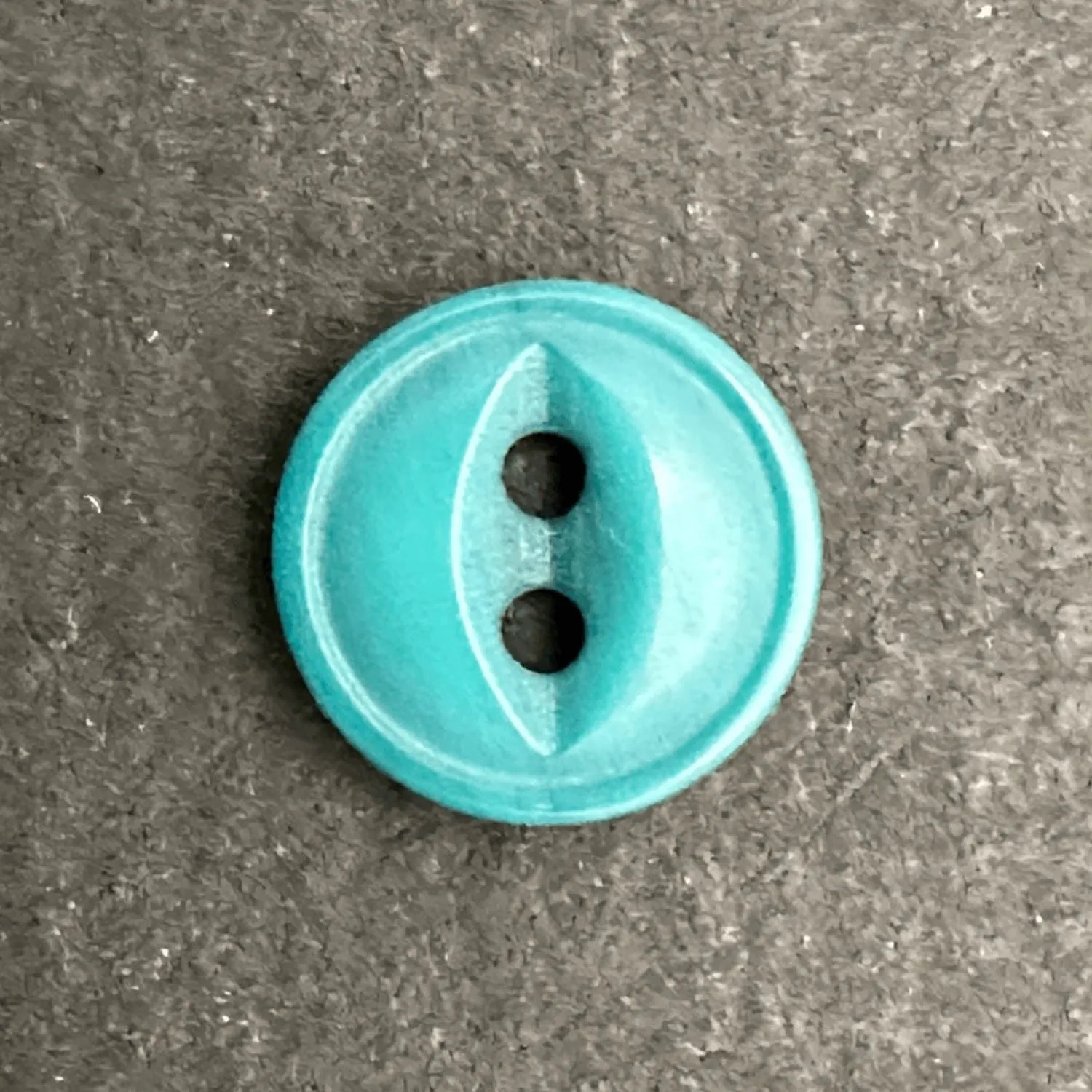 2 Hole Rim Edge Fish Eye Shirt Button 12mm