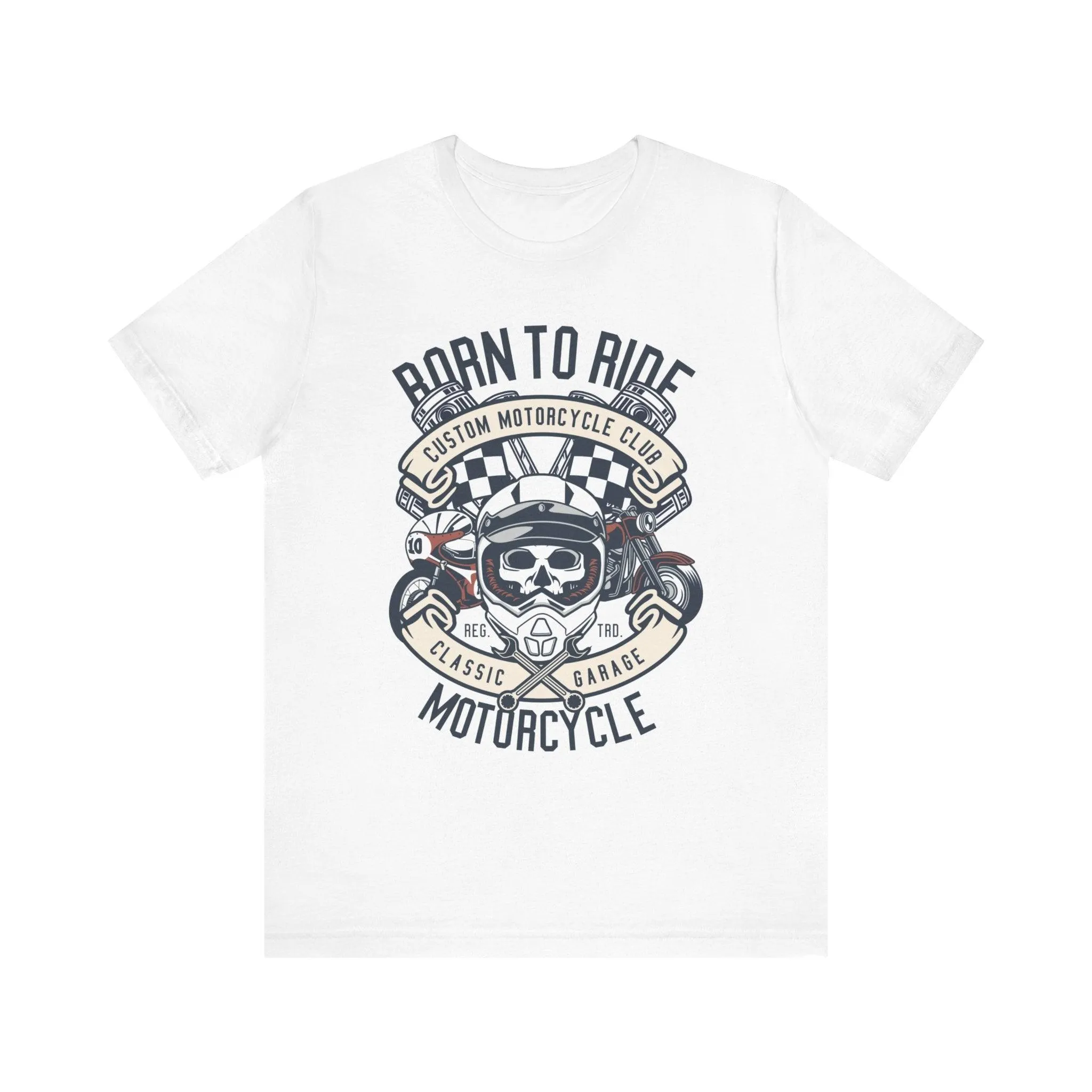 90s Born to Ride Motorcycle T Shirt