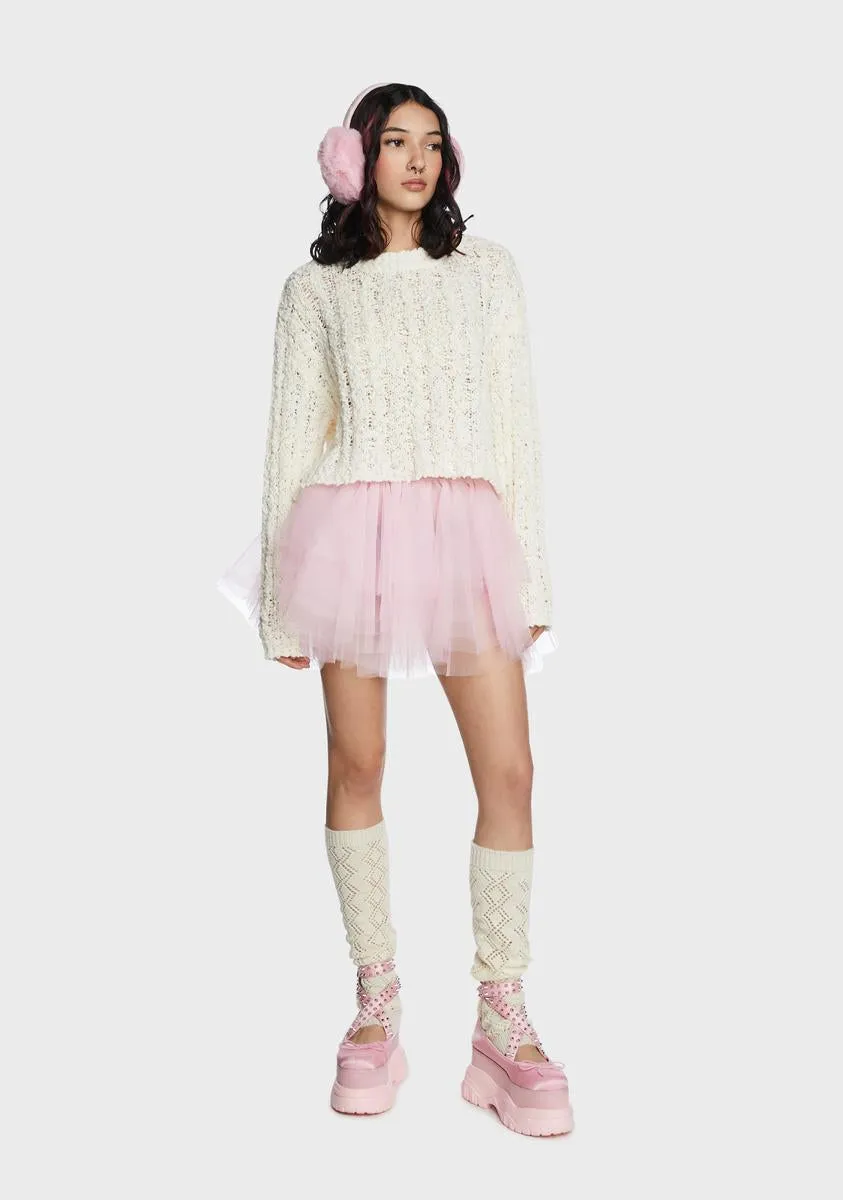 Angel Sweeter Than Most Knit Sweater