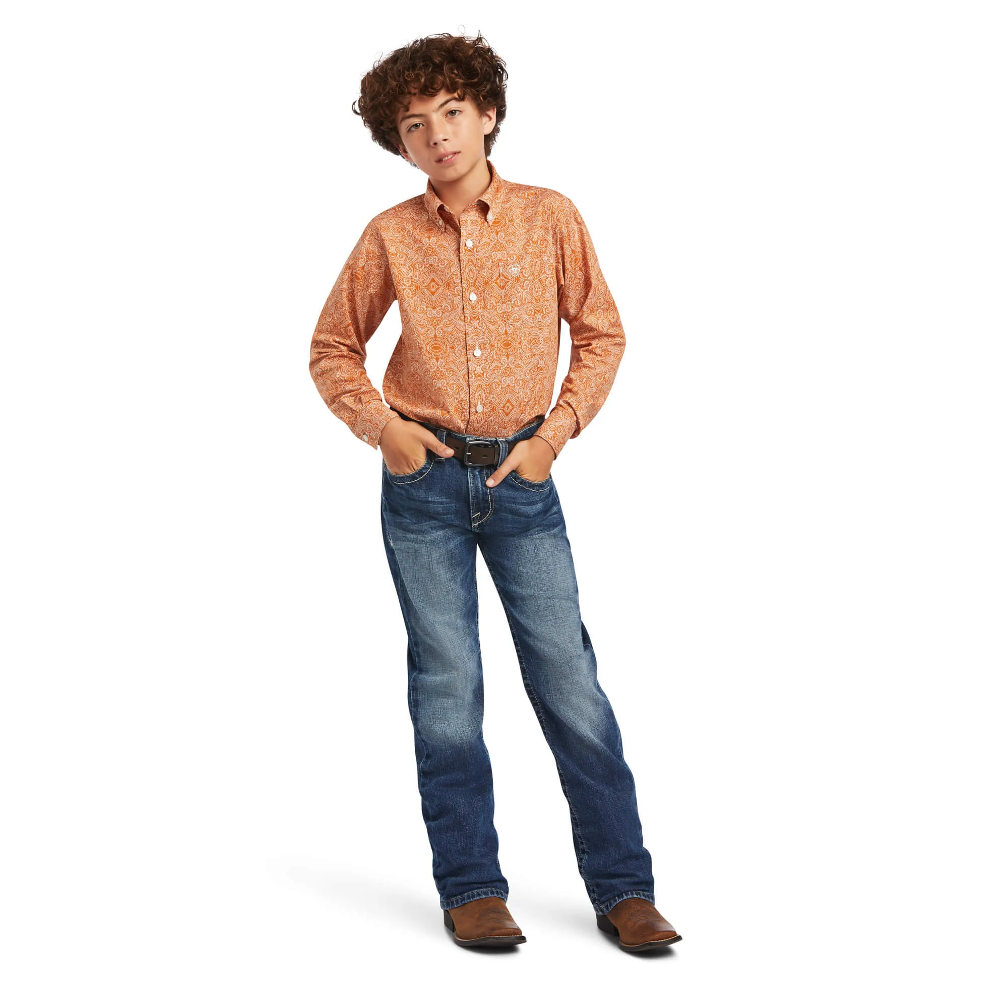 Ariat Kids Braylon Classic Fit Shirt