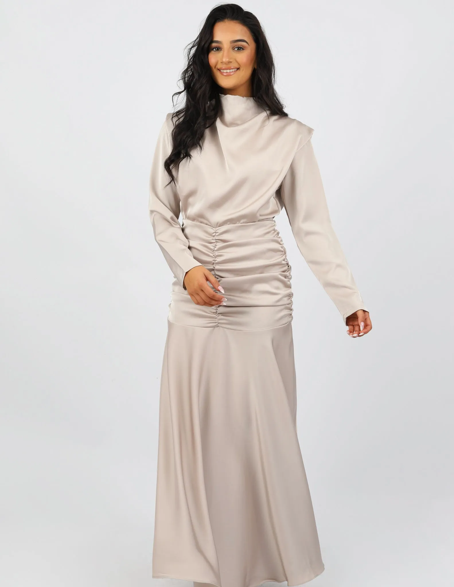 Azora Ruched Waist Dress