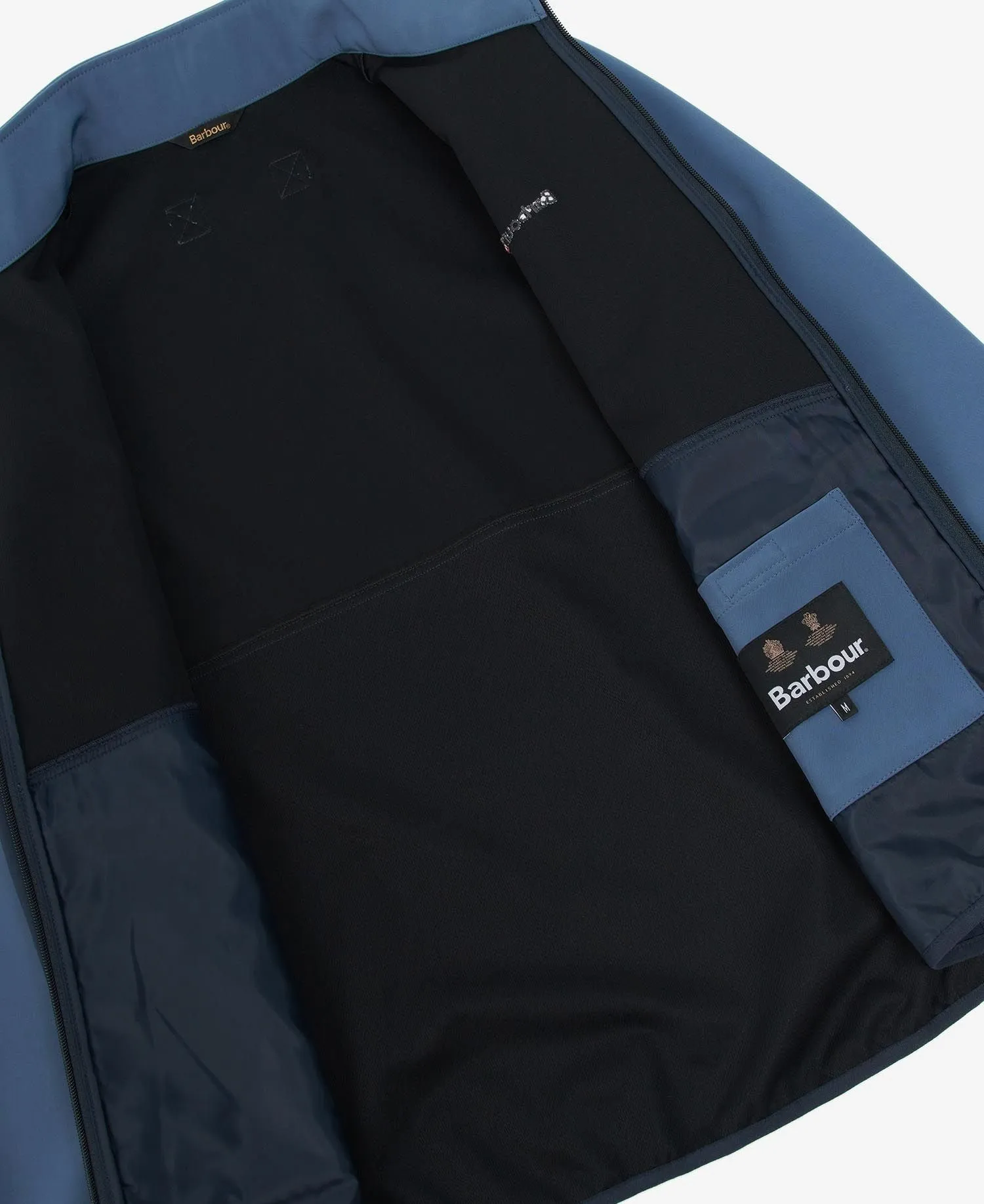 BARBOUR Jacket Peak Softshell Fleece SEA