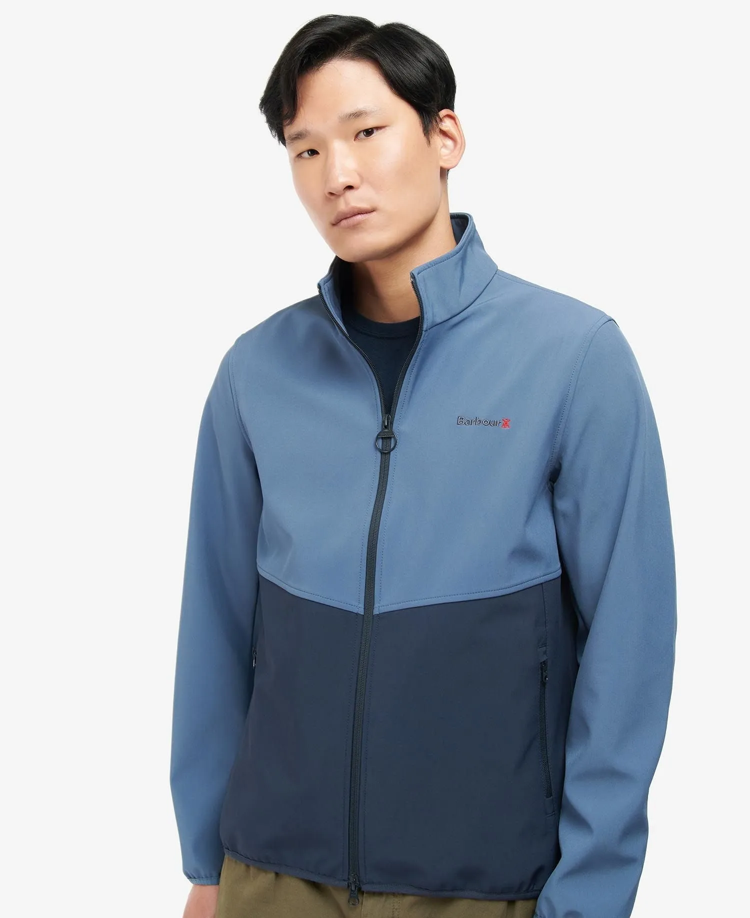 BARBOUR Jacket Peak Softshell Fleece SEA