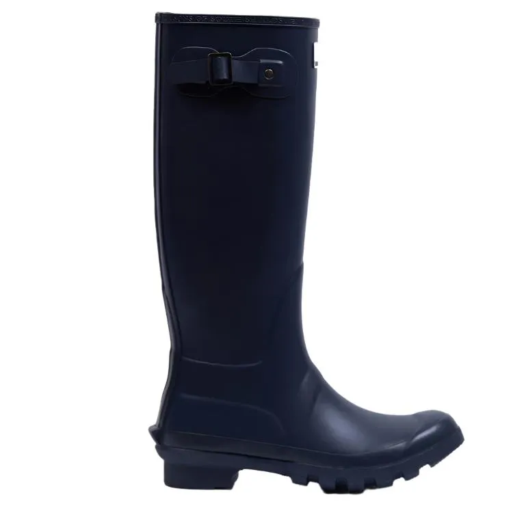 Barbour Ladies Bede Tall Welly - Navy