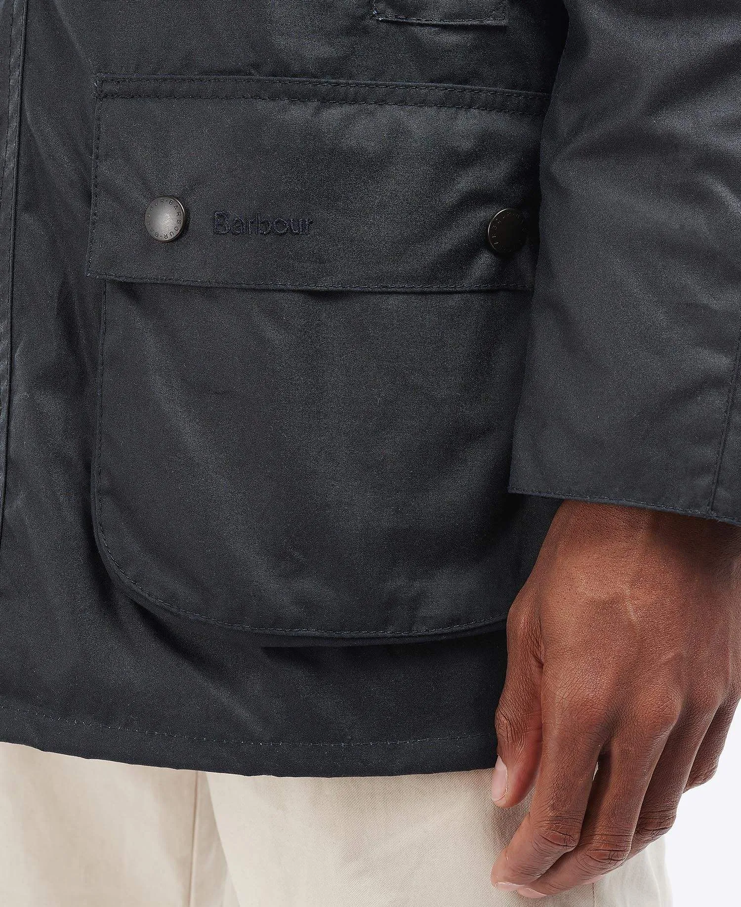 Barbour Vaxjakki - Beausby Wax - Navy