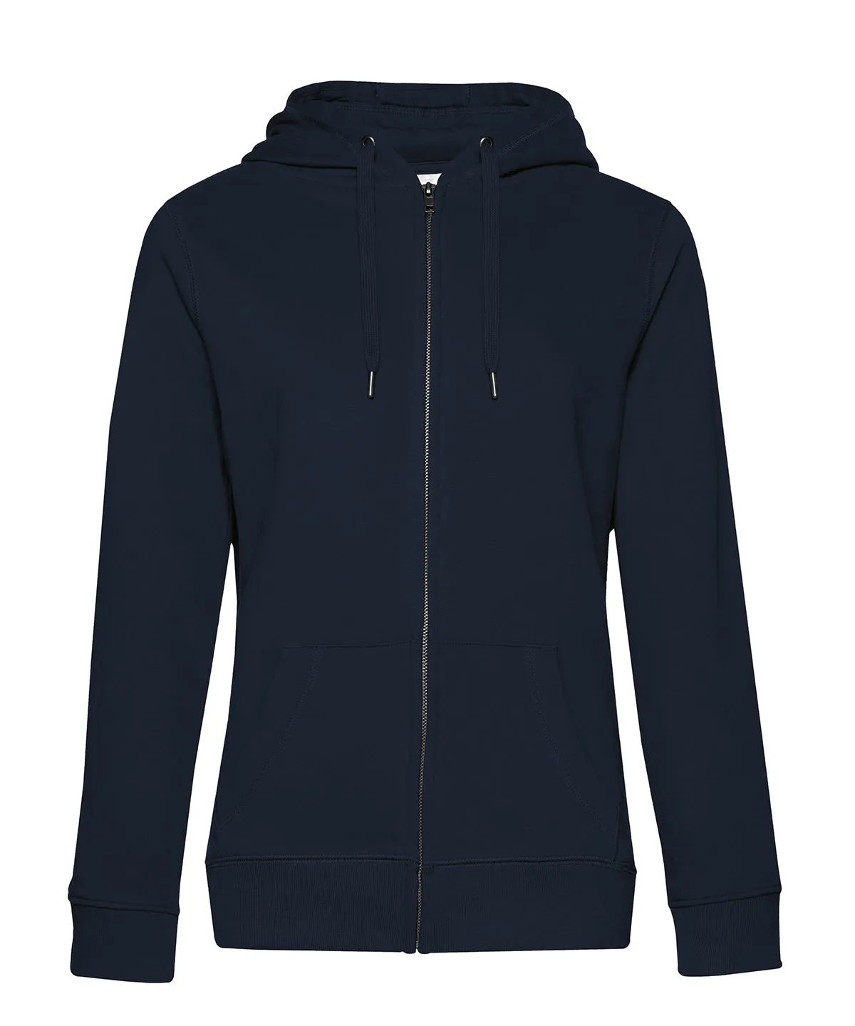 BC Queen zipped hooded | Navy