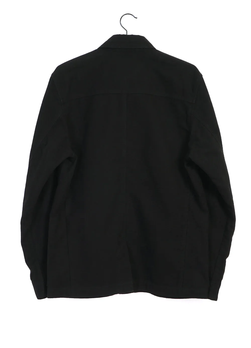 BERTRAM 28-22-2 | Refined Moleskin Work Jacket | Black