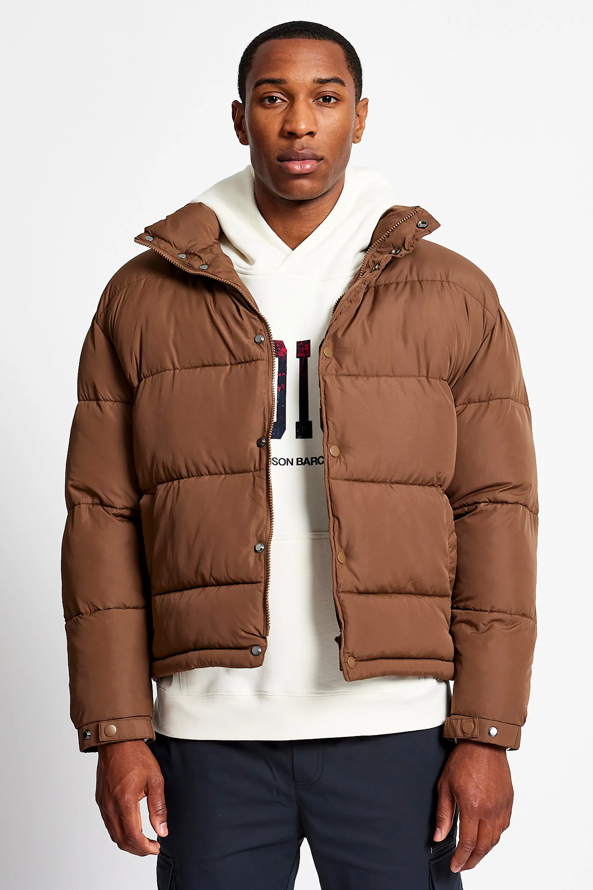 Bowery Quilted Jacket - Chocolate