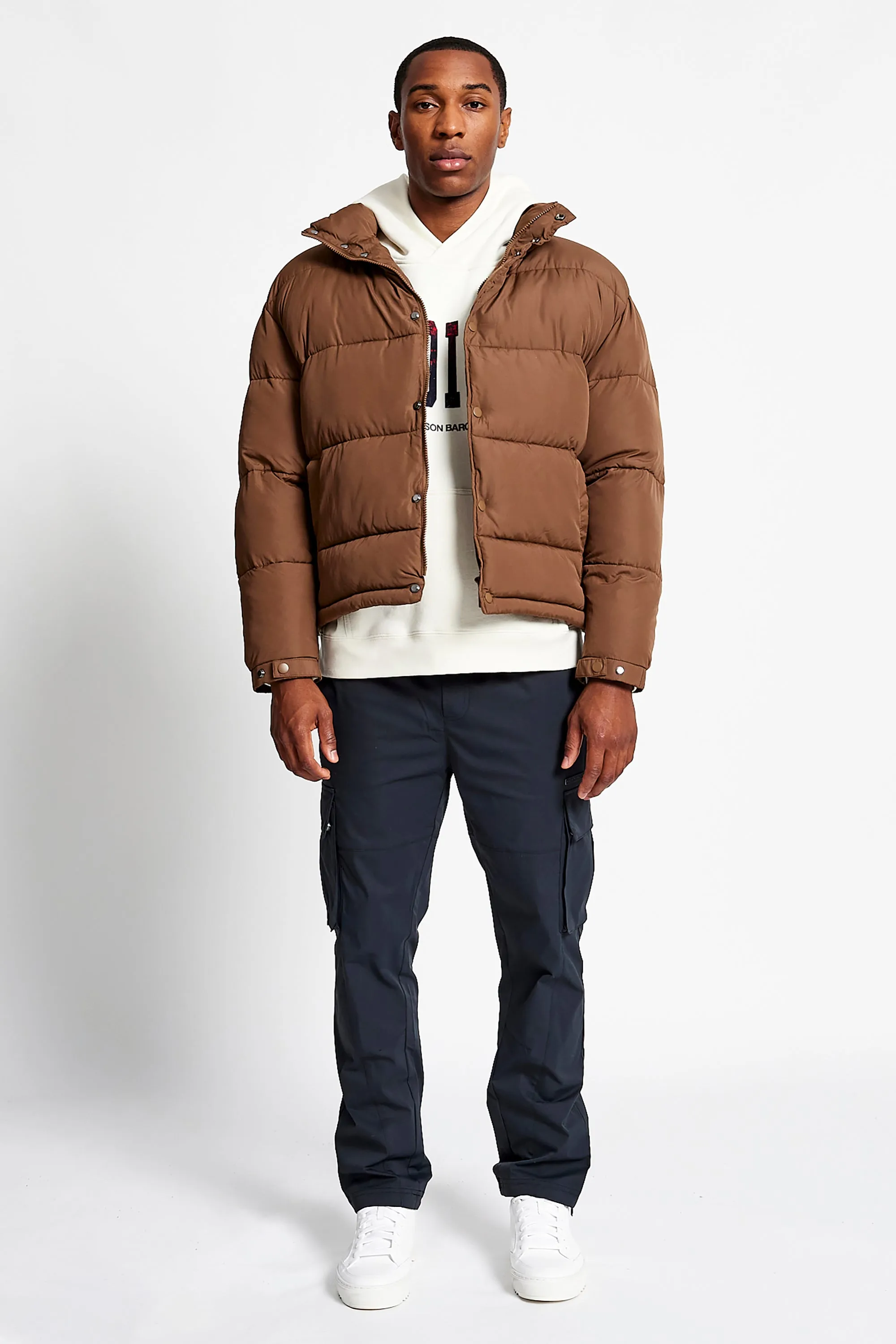 Bowery Quilted Jacket - Chocolate