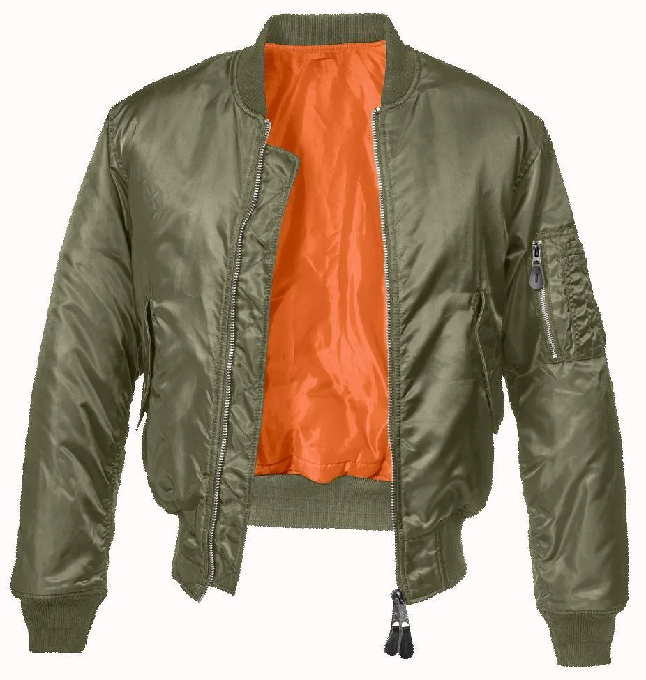 Brandit 3149 MA1 Bomber Jacket Flight Pilot Classic Casual Military Army