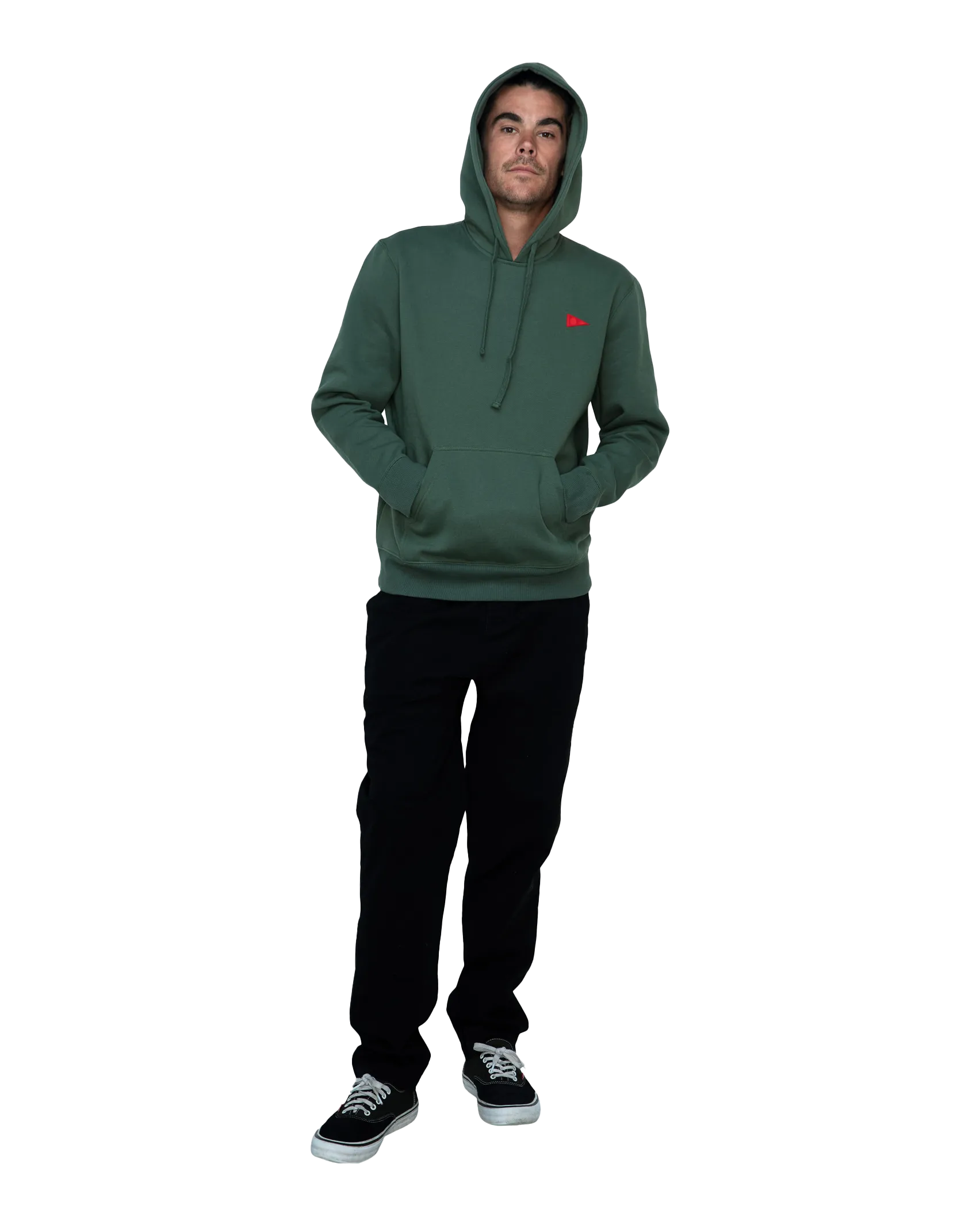 Burgee Hoodie in Green