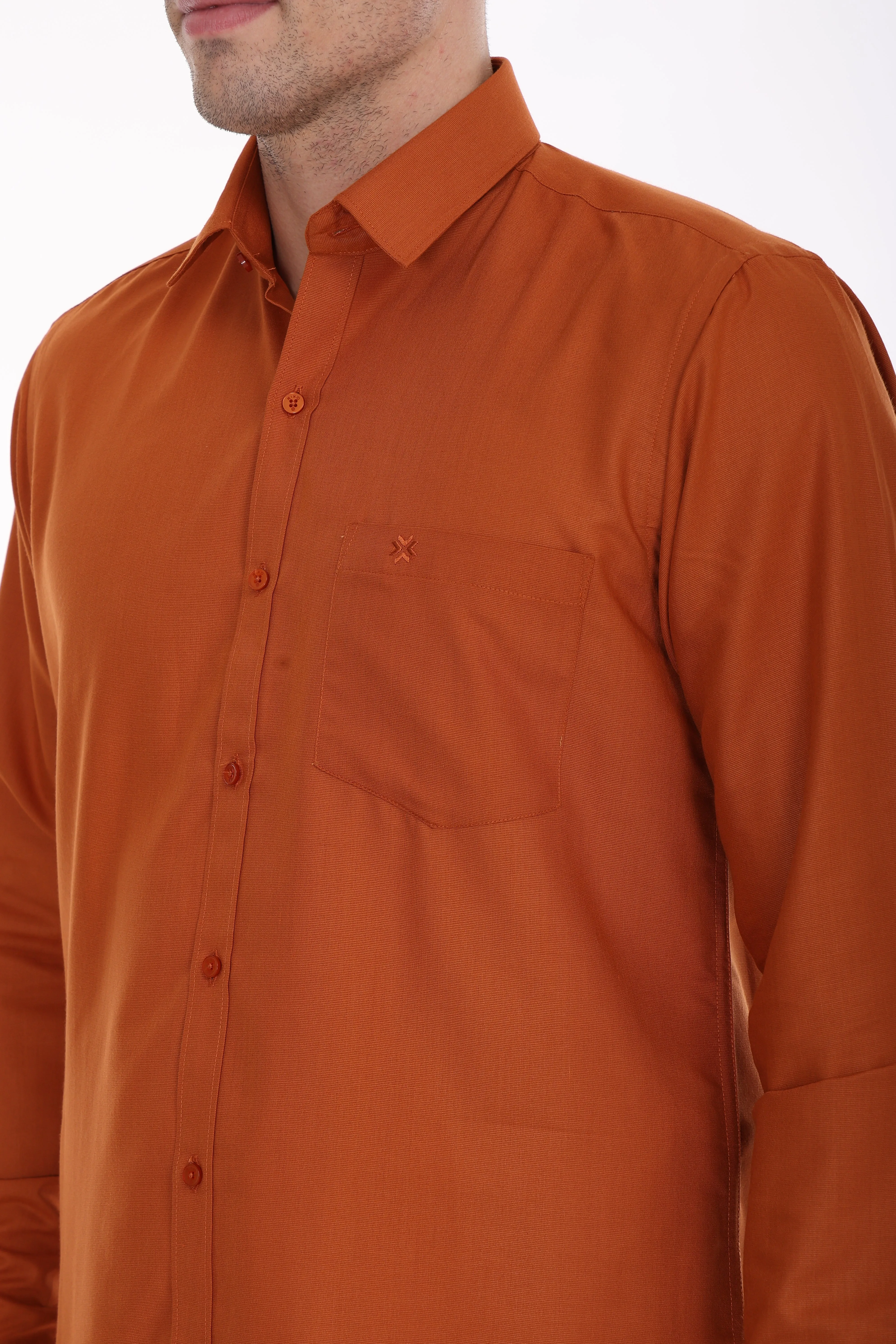 Cool Club Plus Cotton colour Shirt Full Sleeve - 31008