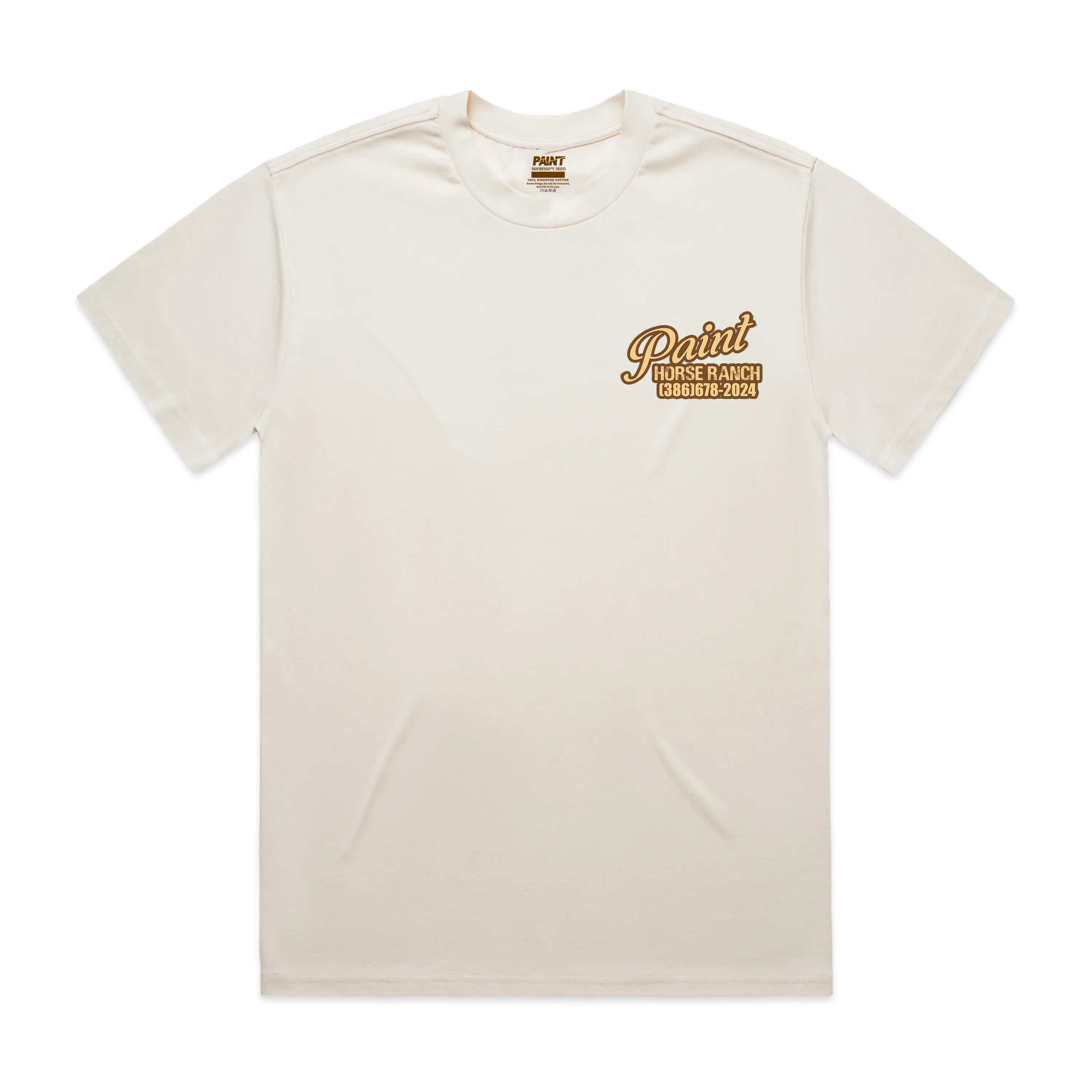 Cream Wild Horse Ranch Tee no