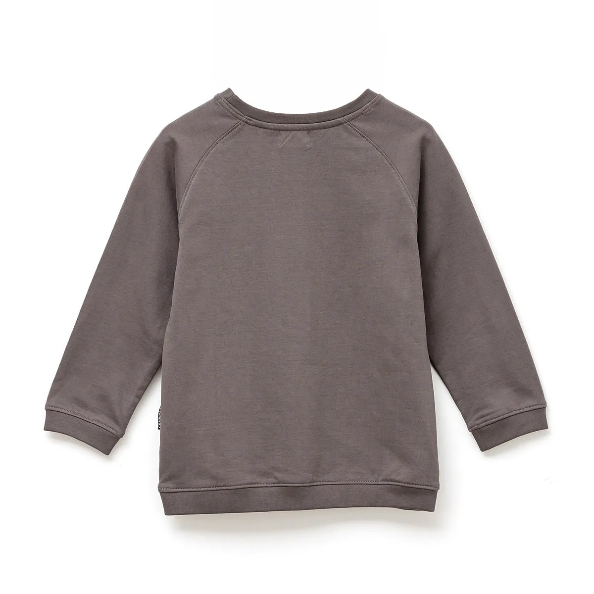 Crywolf Organic Sweater - Charcoal