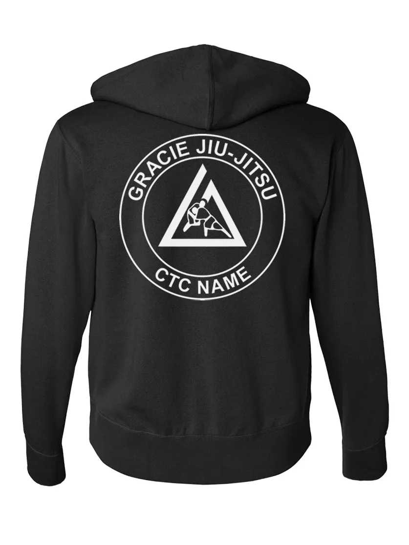 CTC Black Gracie Zip Hoodie (Black)