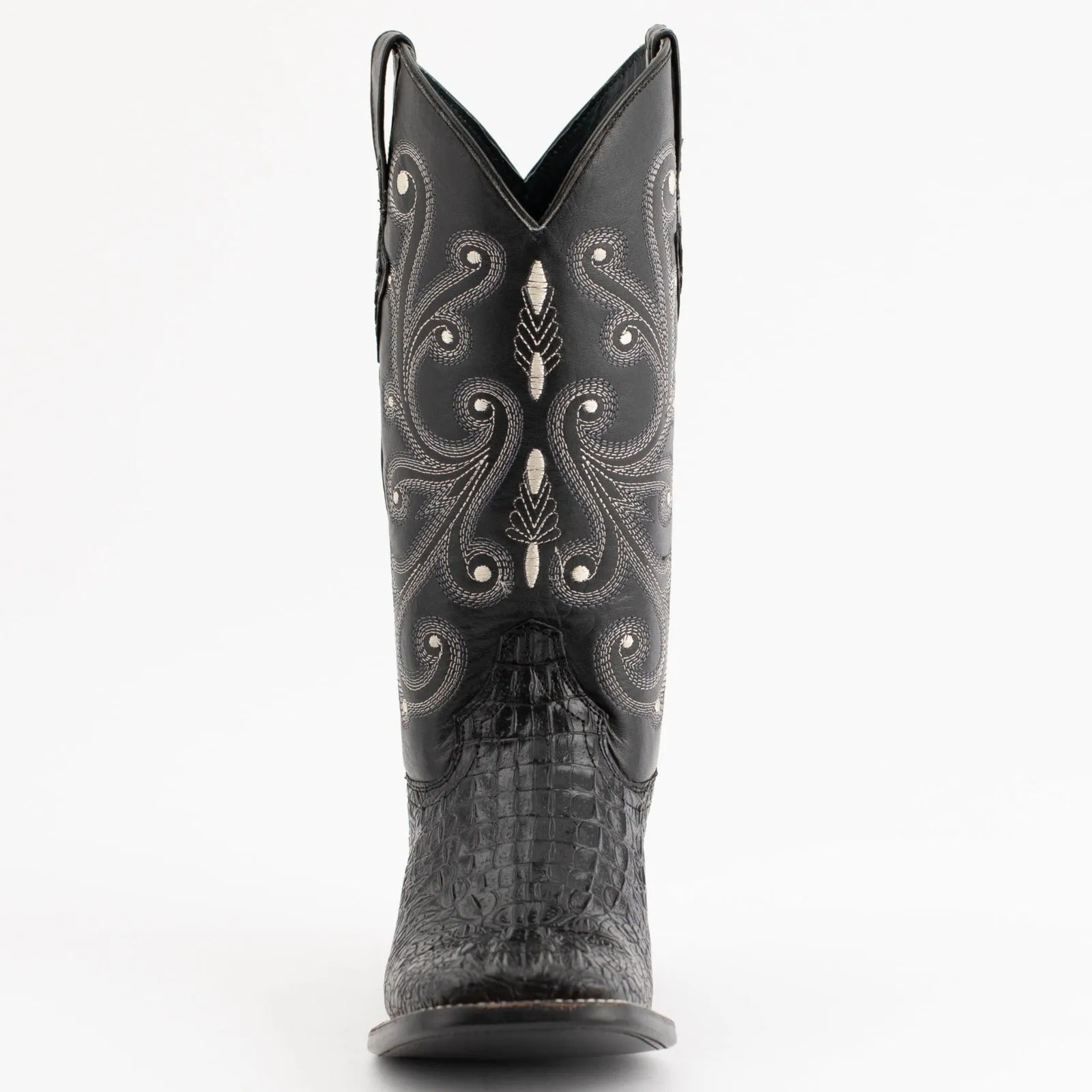 Ferrini Men's Stampede Cowhide Print Square Toe Boots 40393-04