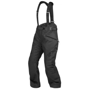 FXR  Womens Fresh Snowmobile Pants HydrX F.A.S.T. Insulated Black Ops Snow Bibs