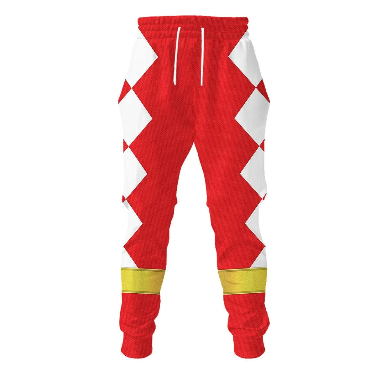 Gearhomie Red Ranger Dino Thunder Hoodies Sweatshirt T-shirt Hawaiian Sweatpants