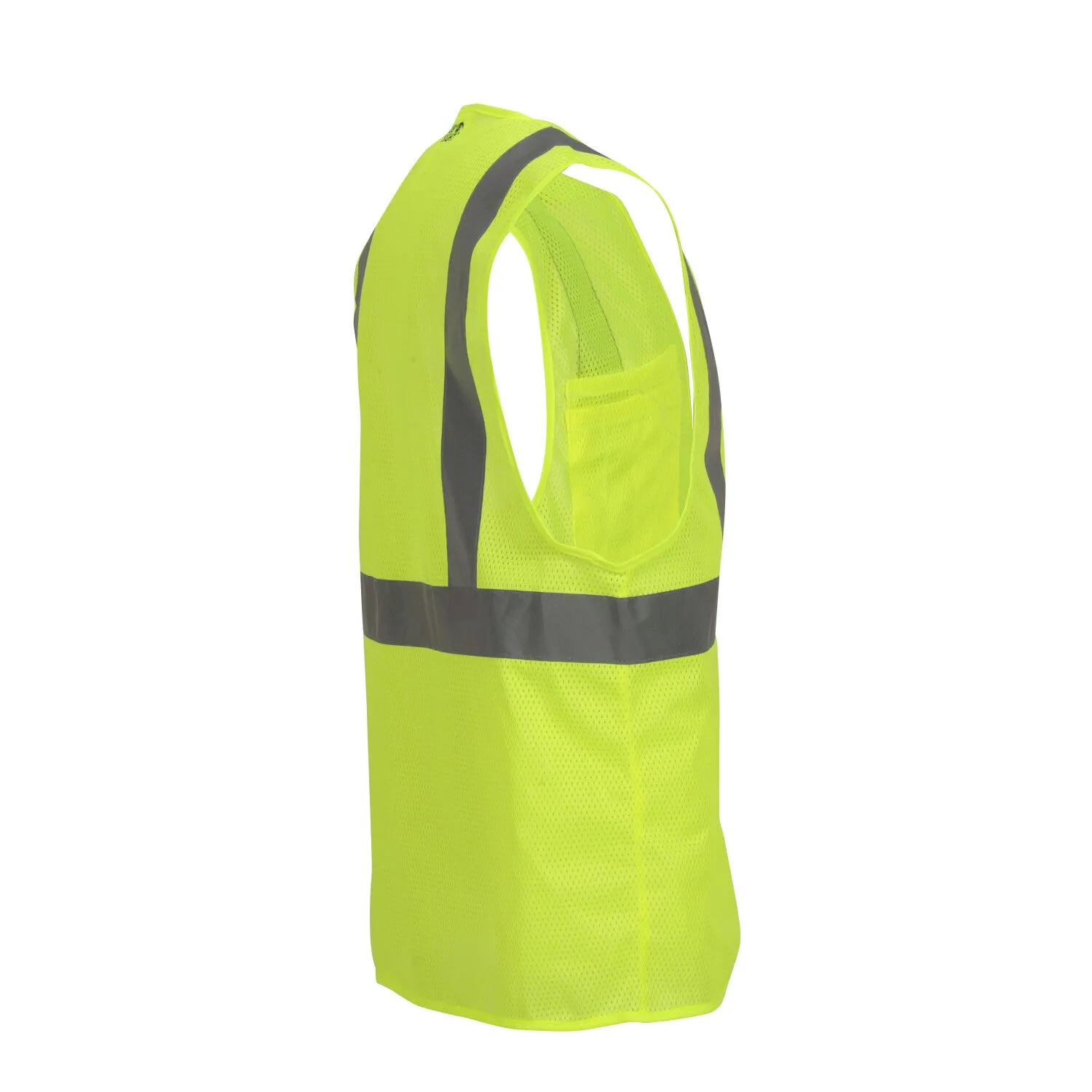 Job Sight Class 2 Zip-Up Mesh Vest