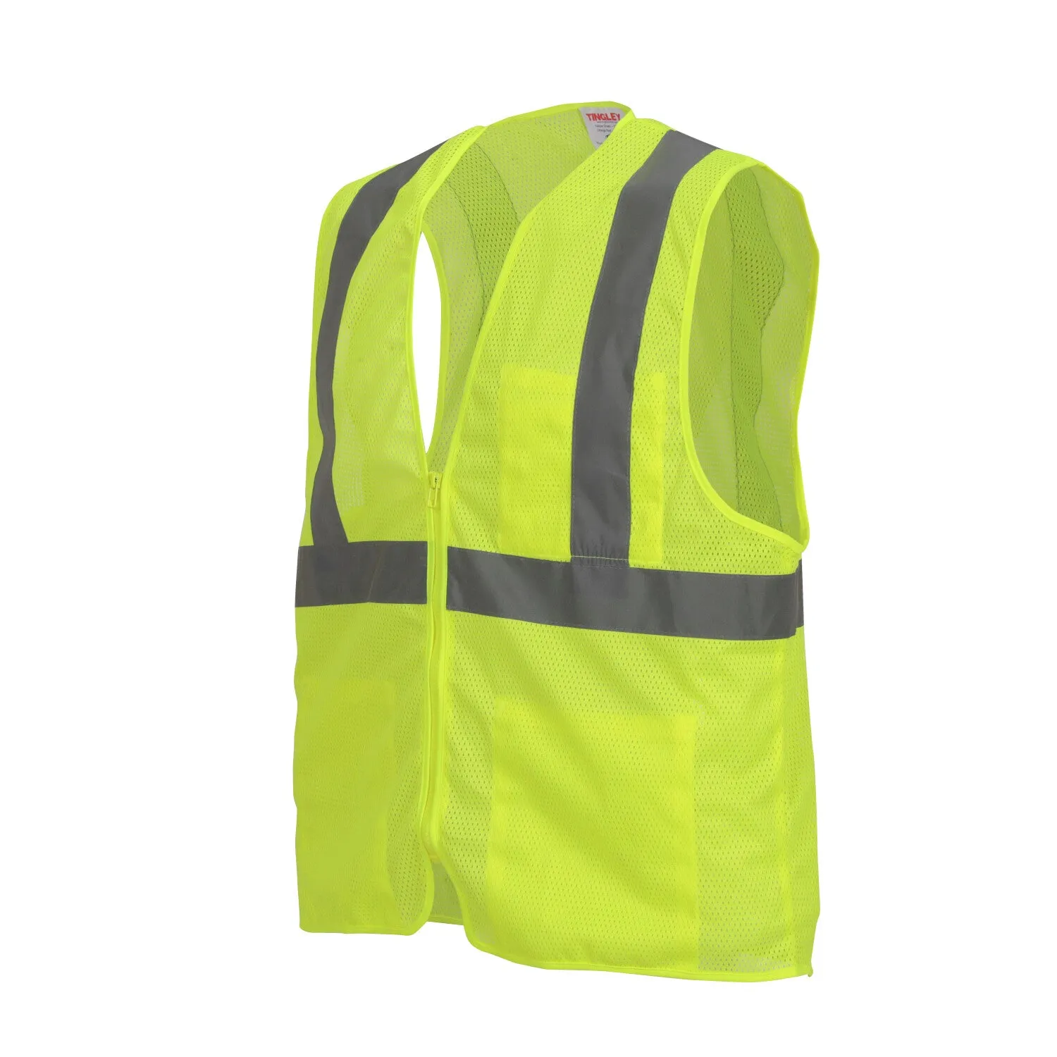 Job Sight Class 2 Zip-Up Mesh Vest