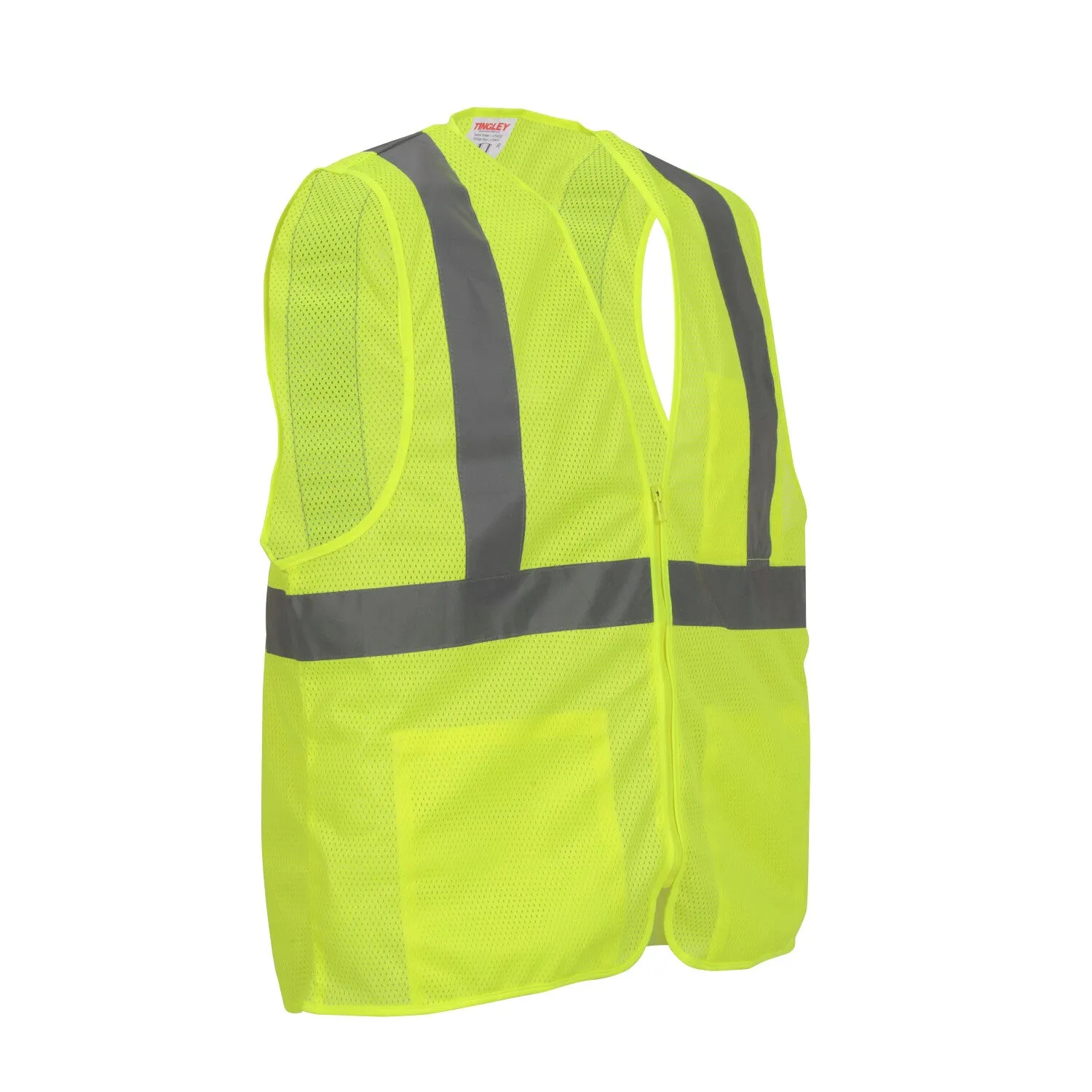 Job Sight Class 2 Zip-Up Mesh Vest