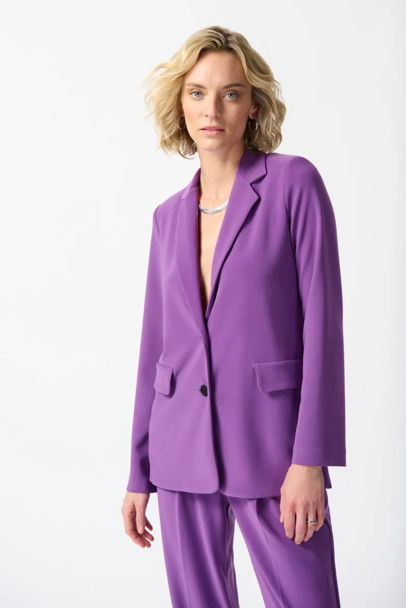 Joseph Ribkoff Majesty Long Sleeve Two-Button Blazer Jacket 242192