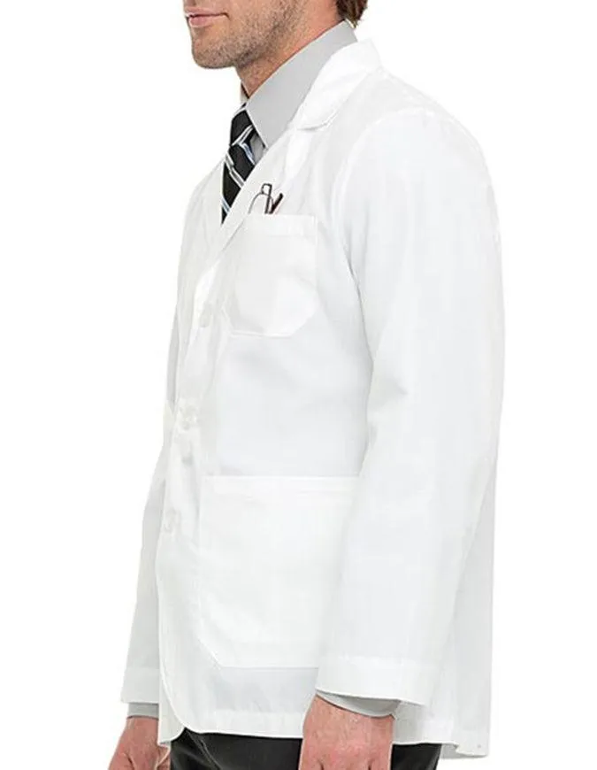 Landau Men's 30.75 inch Five Pocket Consultation Medical Lab Coat