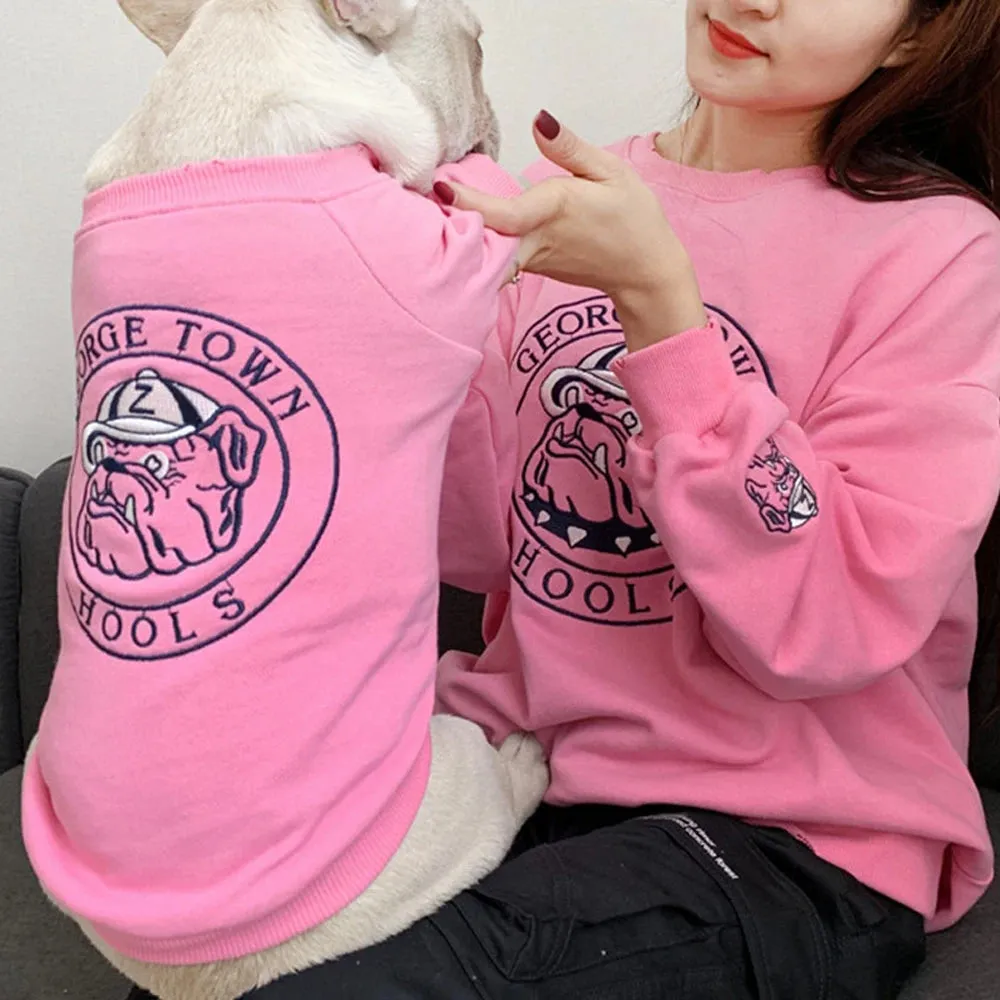 Matching Family Clothes For Pet And Owner Tiger Logo