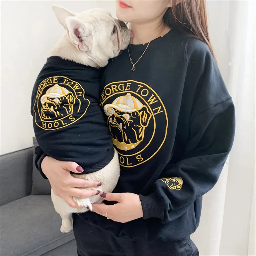 Matching Family Clothes For Pet And Owner Tiger Logo