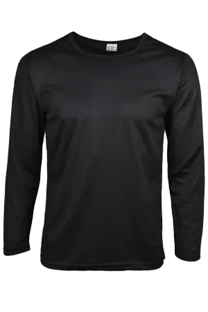 Men Polyester Long Sleeve T-Shirt