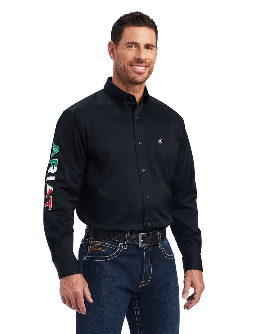 Men's Team Logo Twill Classic Fit Shirt