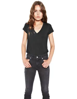 Michael Lauren Kendrick Fitted V-Neck Tee