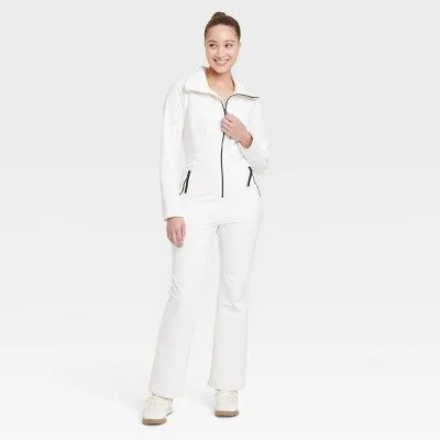 New - Women's Snowsport Jumpsuit - All in Motion Cream XXL