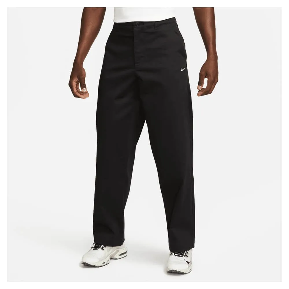 Nike Mens Unlined Cotton Chino Pants - Black