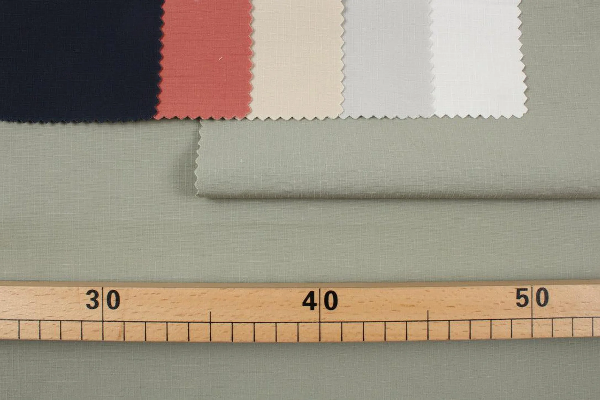 Organic Cotton Stretch Ripstop Fabric for Jackets and Trousers