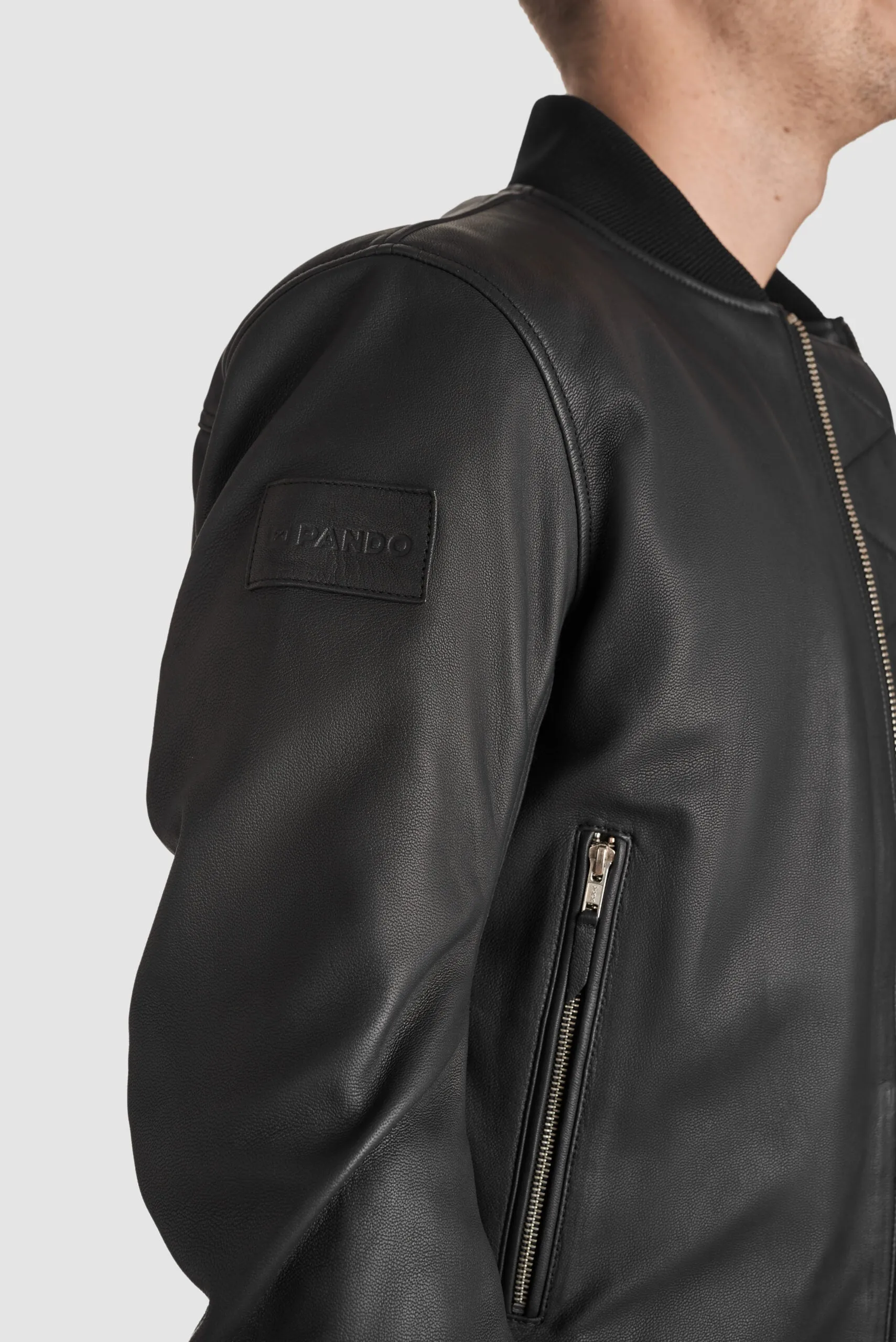 Pando Falcon Leather Aviator jacket