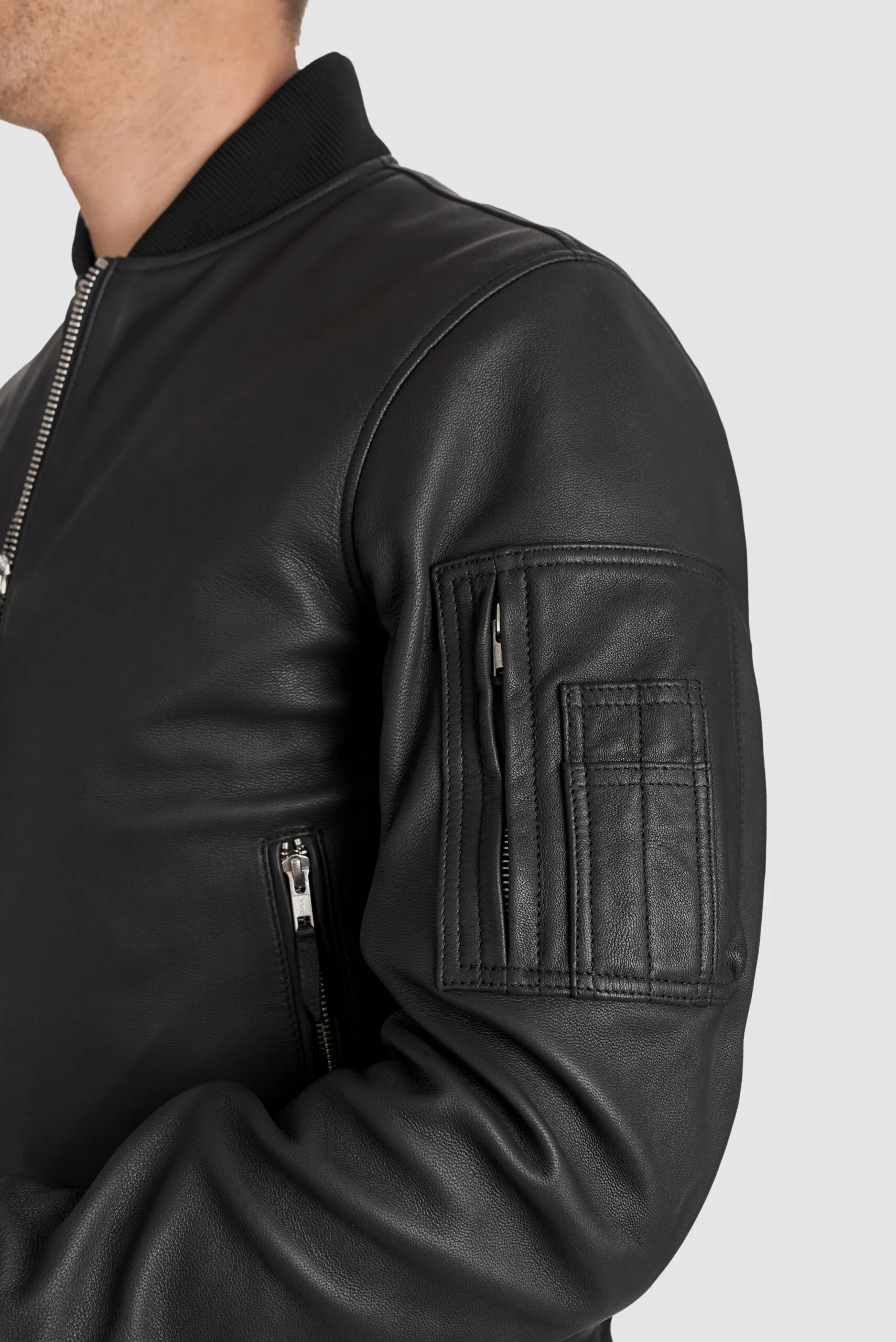 Pando Falcon Leather Aviator jacket