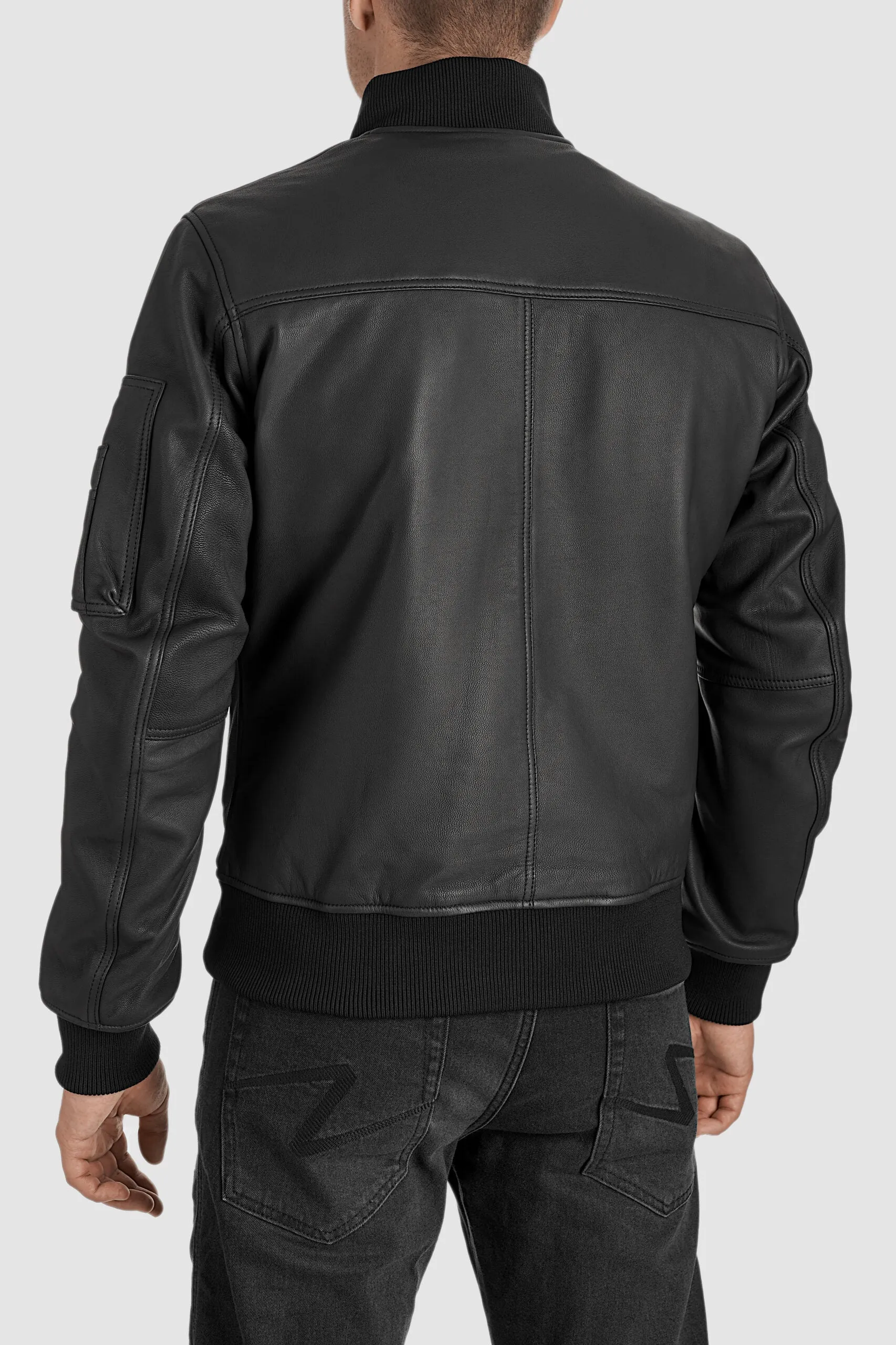 Pando Falcon Leather Aviator jacket