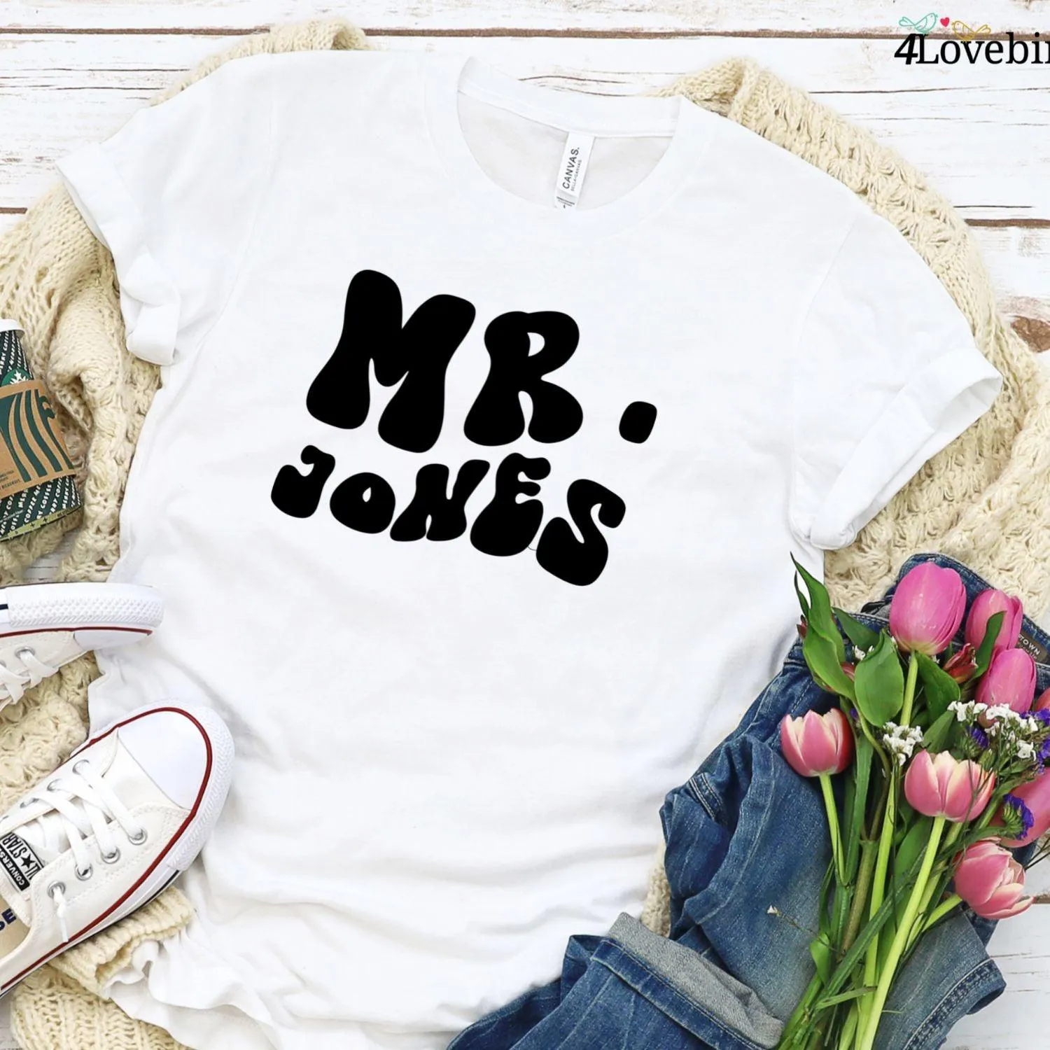 Personalized Mr. & Mrs. [Last Name] Ensemble: The Ultimate Custom Matching Outfits!