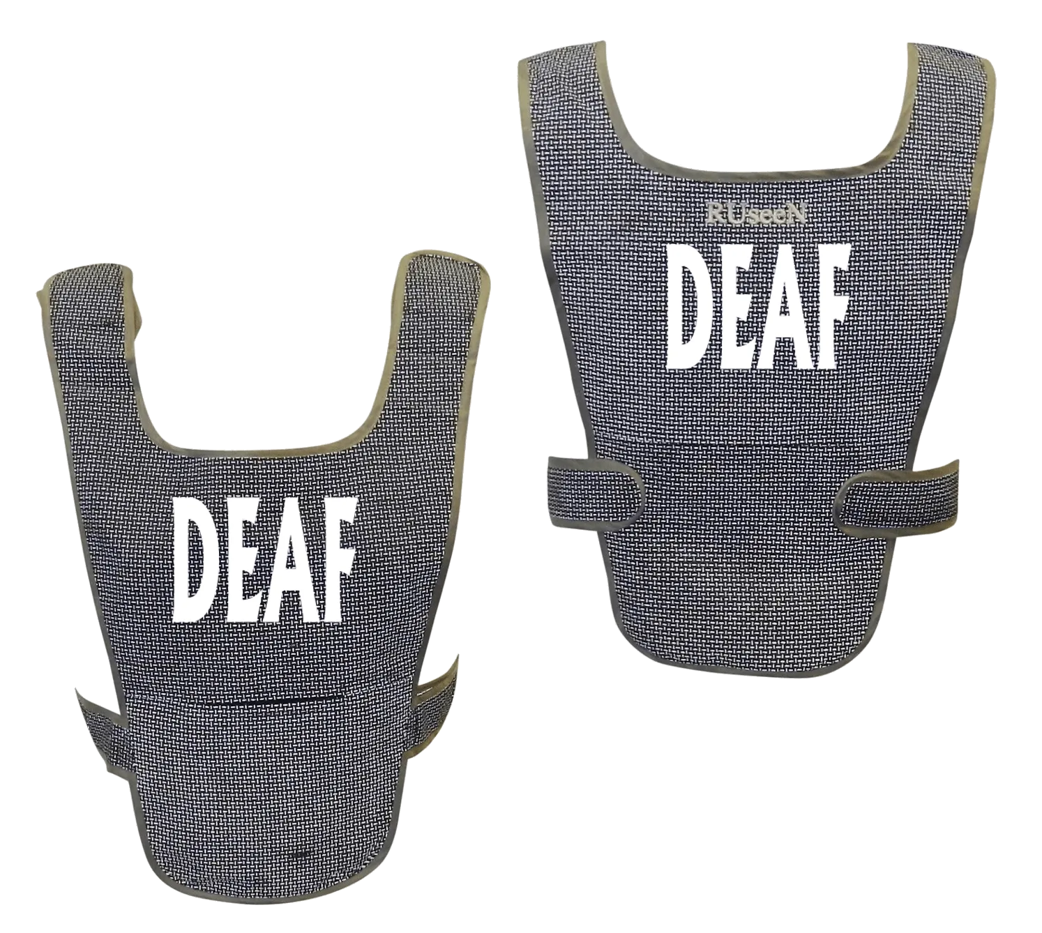 Reflective Running Vest - Deaf