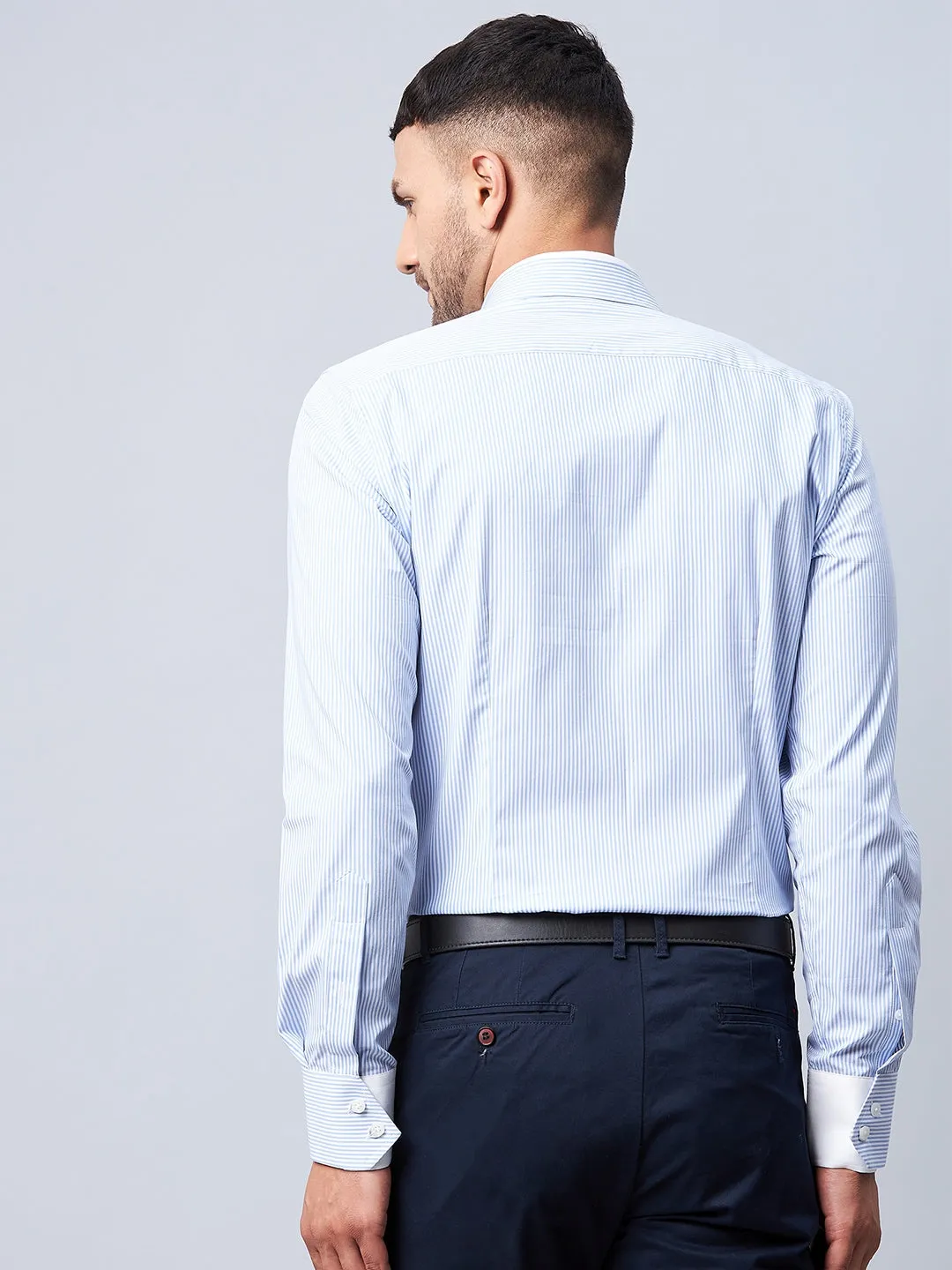 Reversed Collar Formal Shirt