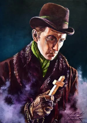 Rick Melton - Peter Cushing - Art Print