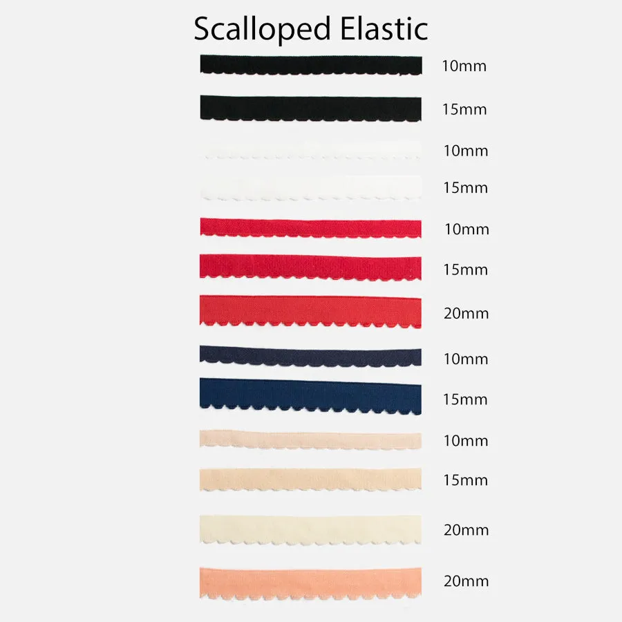 Scalloped Elatic