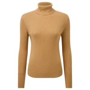 Schoffel Etive Ladies Roll Neck Jumper - Camel