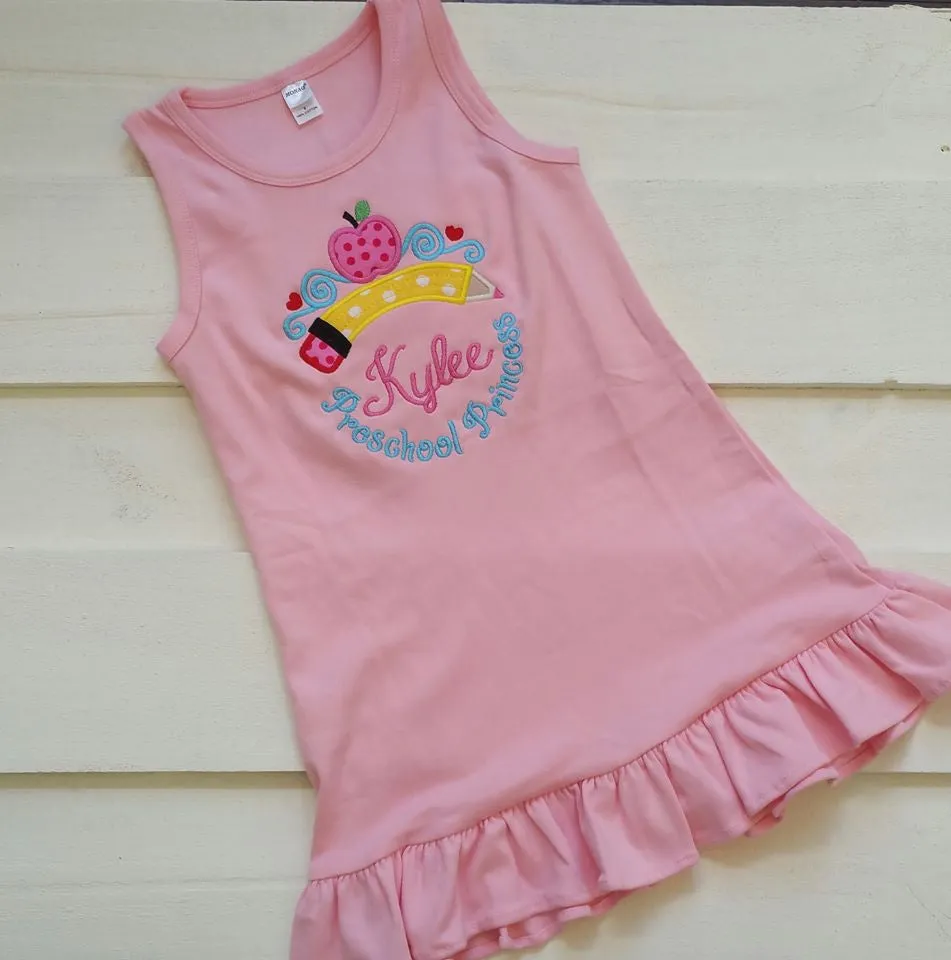 School Pencil Princess Dress/Shirt