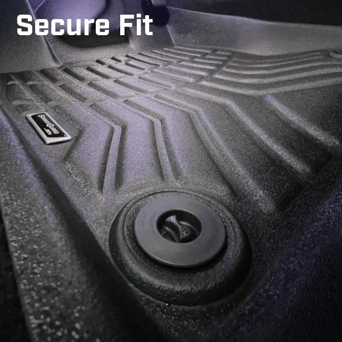 Season Guard 3D Floor Mat Liner, Ford F-150 Raptor Supercrew 2015-2020  Front and Rear Seat 3pc